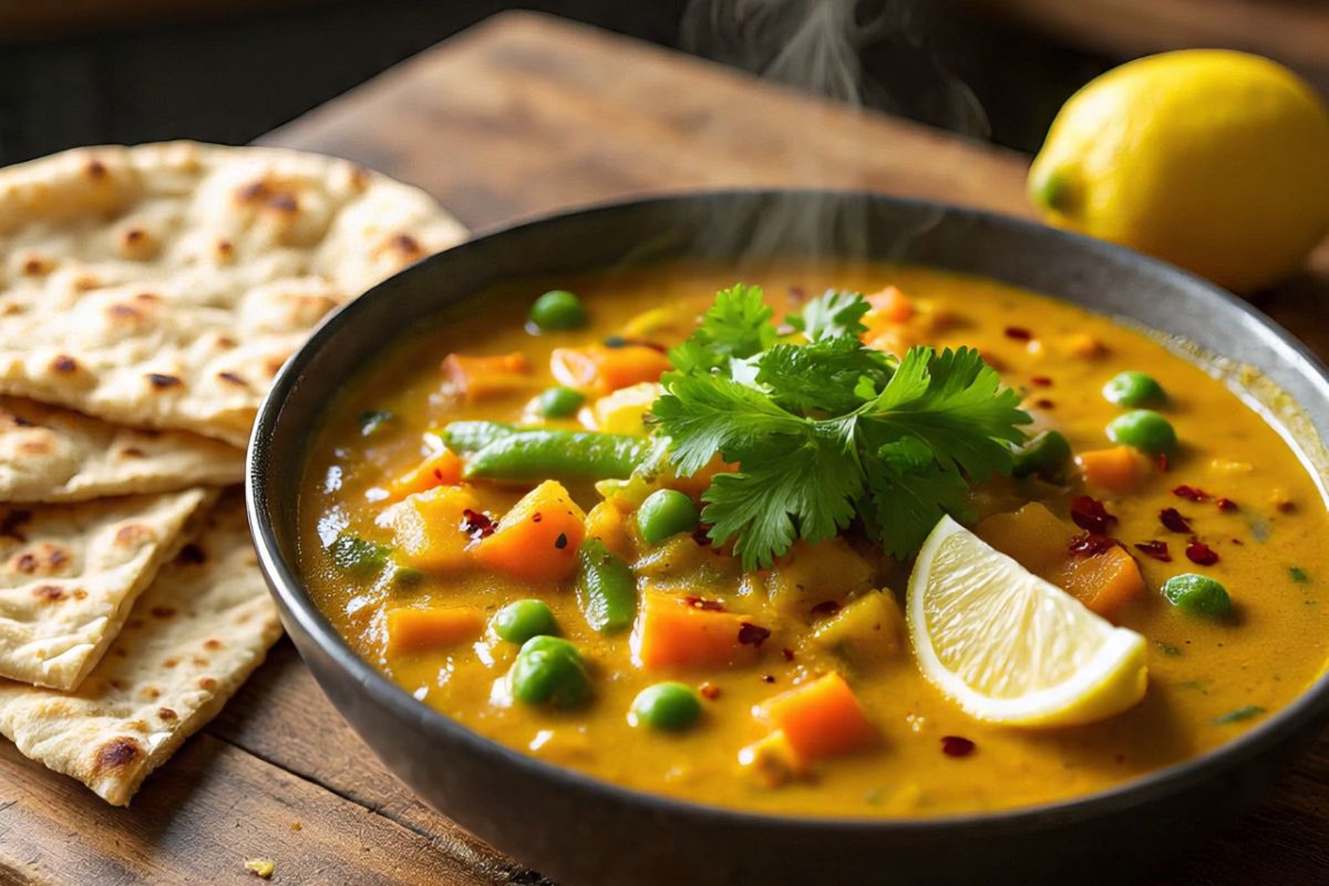 Lemon Vegetable Curry Recipe
