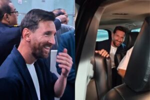 Lionel Messi in India: GOAT इंडिया टूर के लिए भारत आए लियोनल मेसी, कोलकाता में दिखा क्रेज, Video