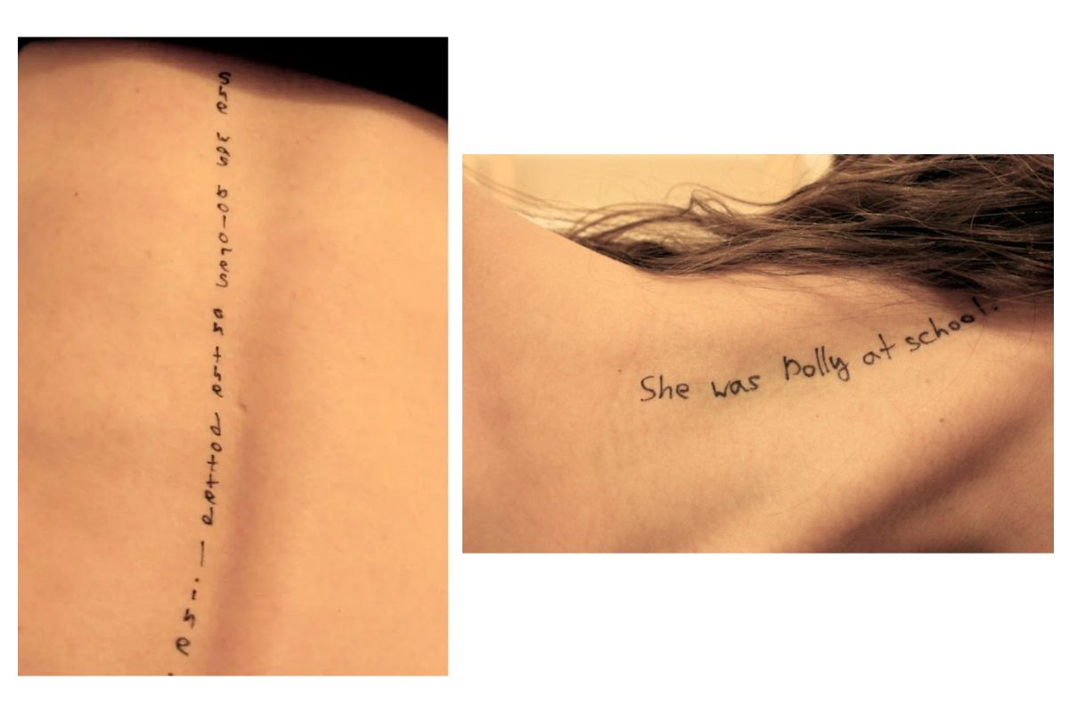 Lolita Lines On Girls Body Of Epstein Files 1