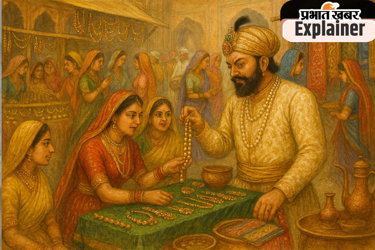 Meena-Bazar-Of-Mughal-Period