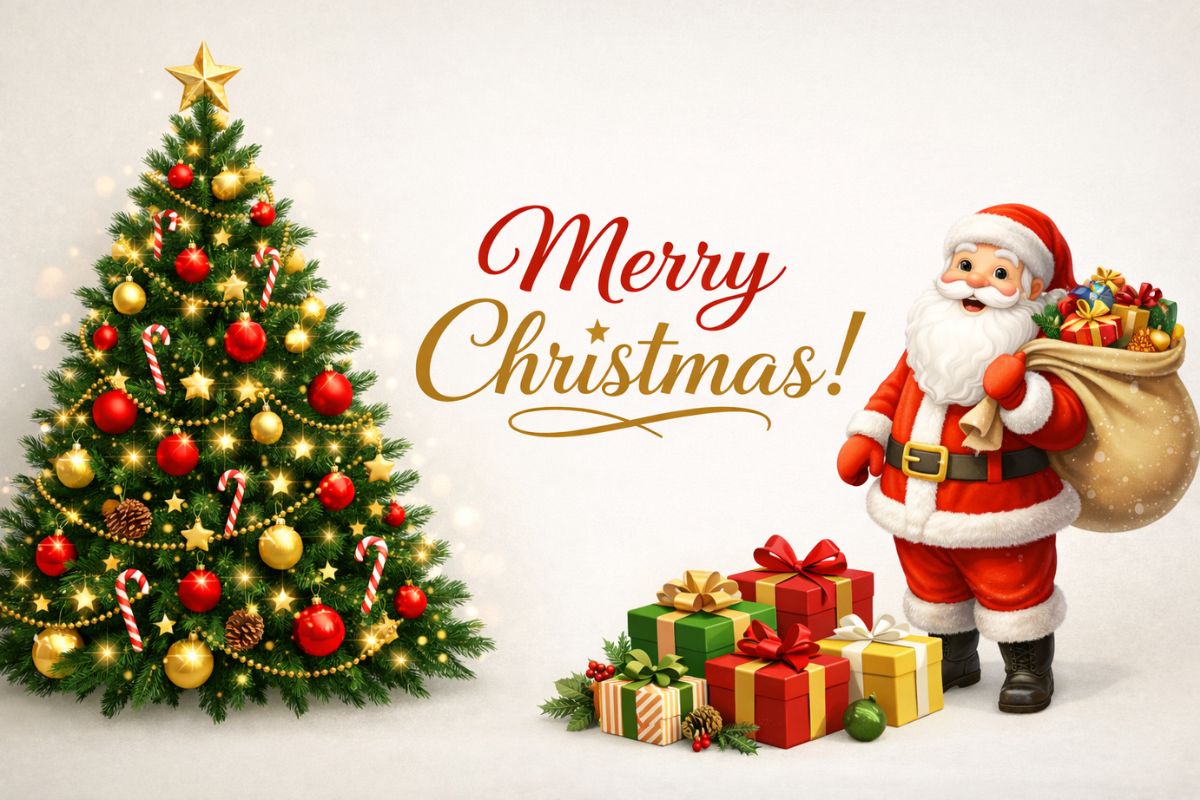 क्रिसमस 2025 की शुभकामनाएं
