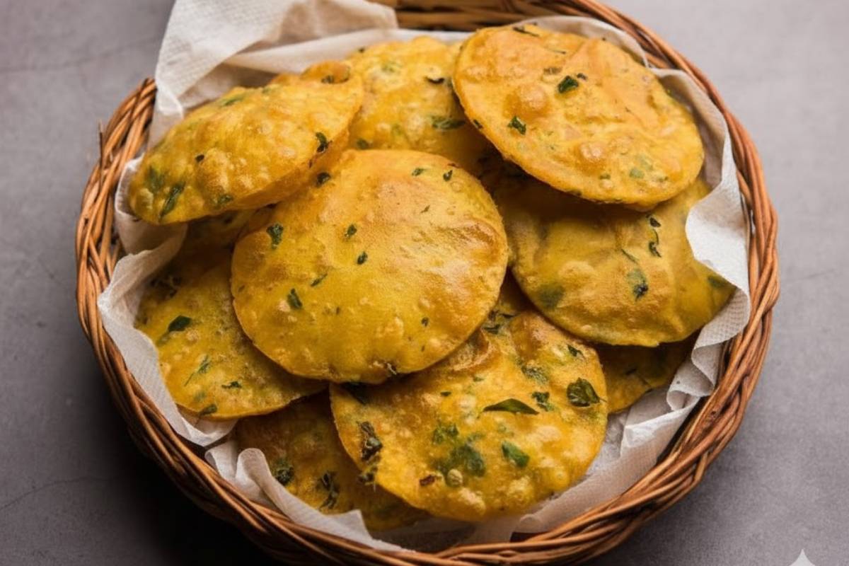 Methi Bajra Puri Recipe Ingredient