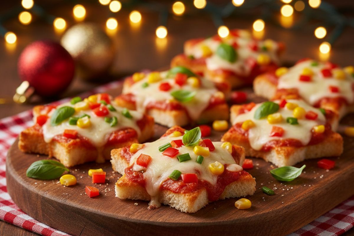 Christmas Party Snacks:मेहमानों का दिल जीत लेंगी ये 5 झटपट क्रिसमस पार्टी स्नैक्स रेसिपीज 4 Mini Star Pizza
