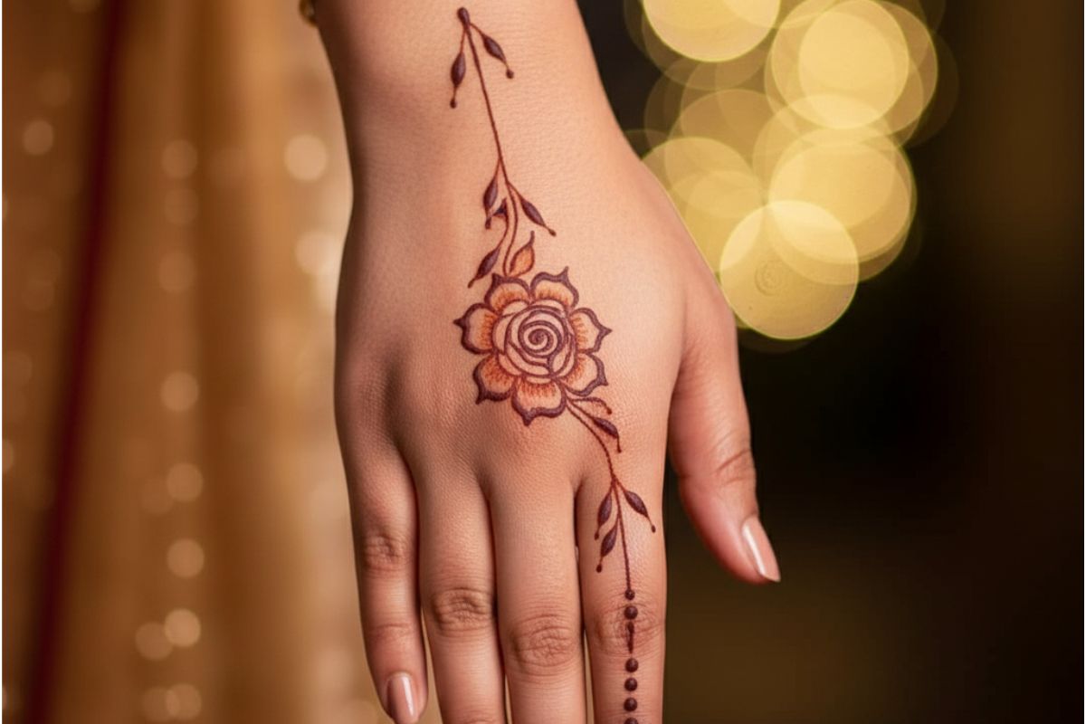 Minimalist Finger Rose 1