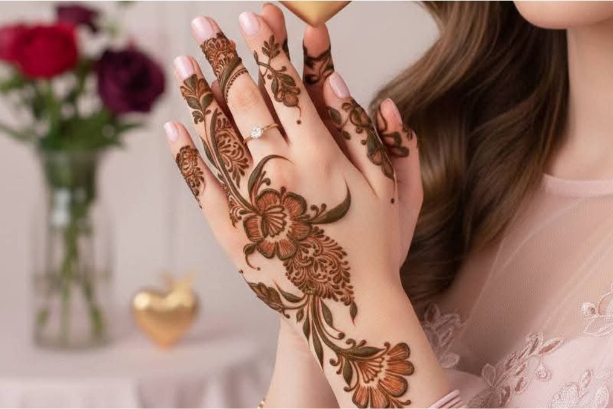 New Year Mehndi Design 2026 2