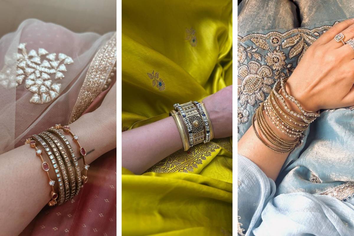 New and Stylish Golden Bangles Design