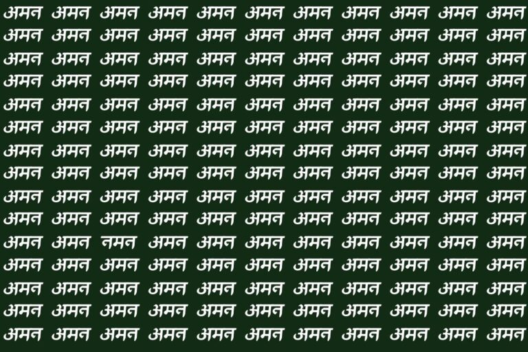 Optical Illusion: पहेलियों के धुरंधर भी नहीं खोज पाएंगे अमन की भीड़ में नमन, 10 सेकंड के अंदर ढूंढ़ने का है चैलेंज
