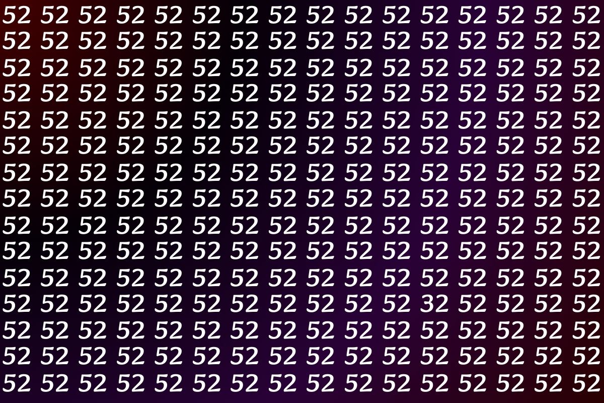 इस ऑप्टिकल इल्यूजन फोटो में 32 ढूंढिए