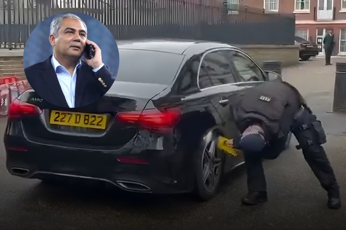 Pakistan’s Interior Minister Mohsin Naqvi car searched in London