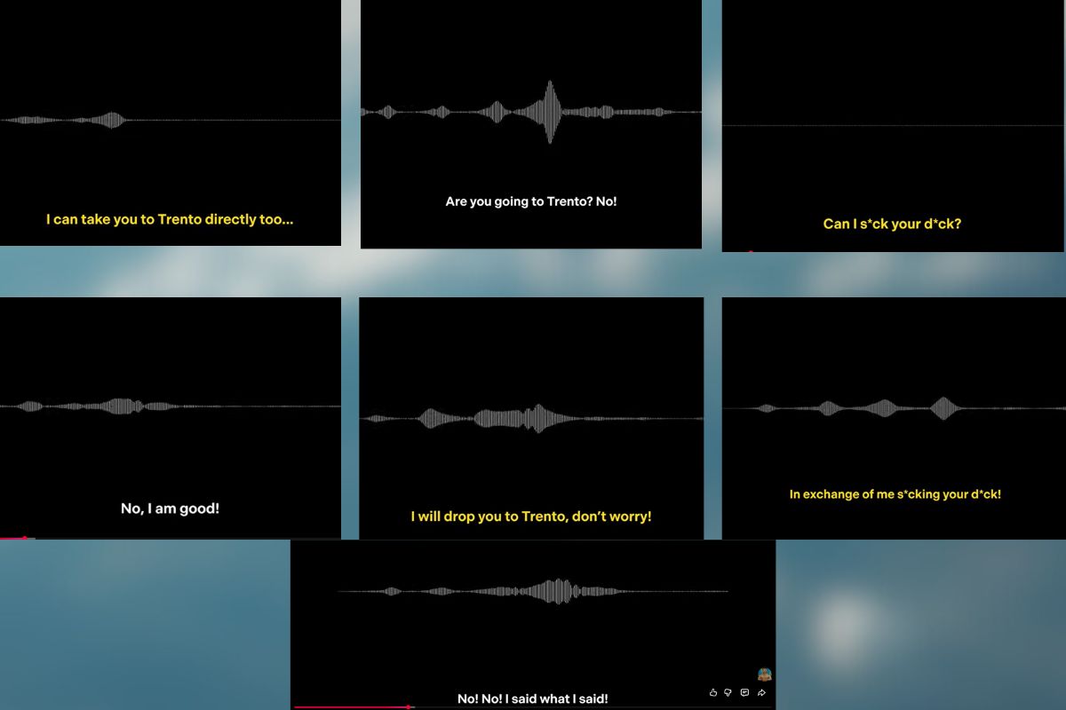 इटली में भारतीय टूरिस्ट के साथ हुआ यौन उत्पीड़न, बीच सड़क पर रोकी कार और... पैसेंजर ने सुनाई पूरी दास्तां 2 Passenger Paramvir Chat With Stranger Italy