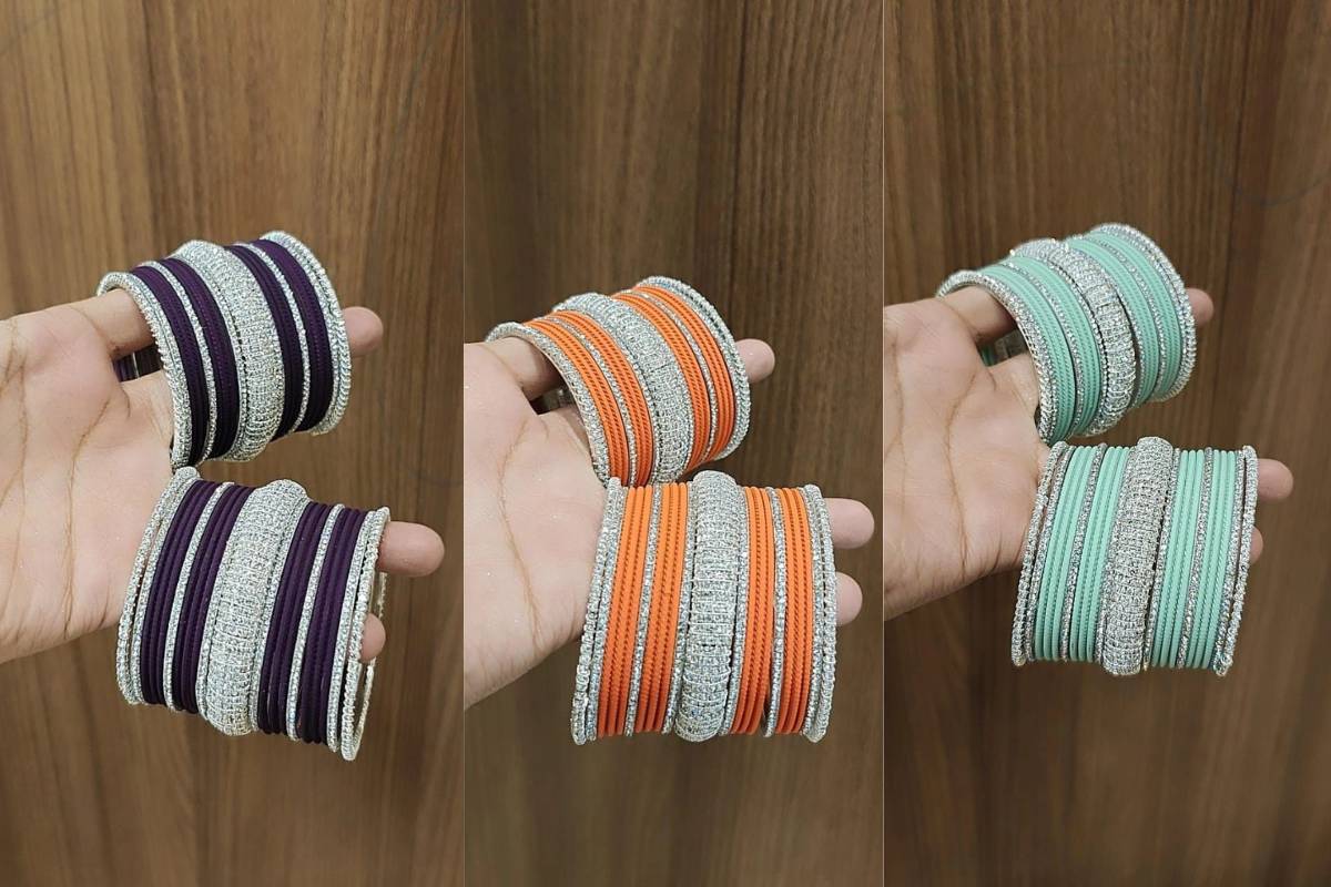 New Pastel Shades Bangles Design: पेस्टल बैंगल्स के नए डिजाइन से बढ़ाएं हाथों की खूबसूरती 1 New Pastel Shades Bangles Design