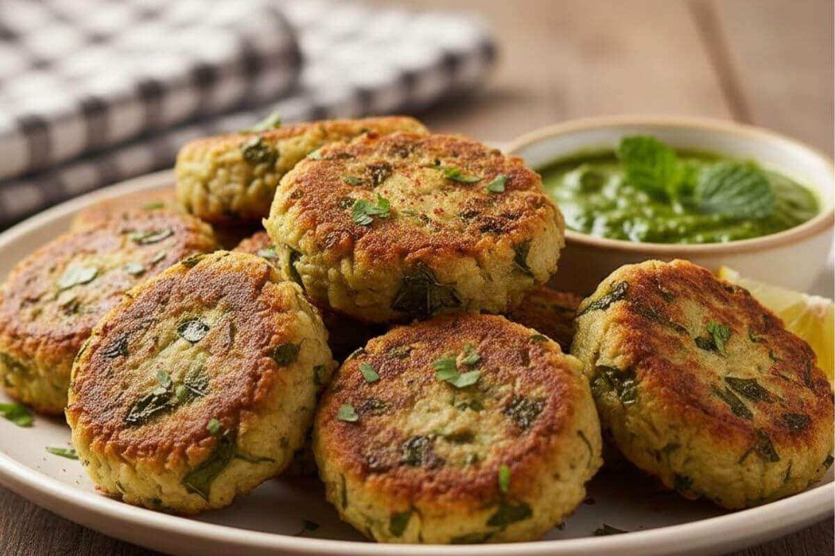 Poha Methi Cutlet