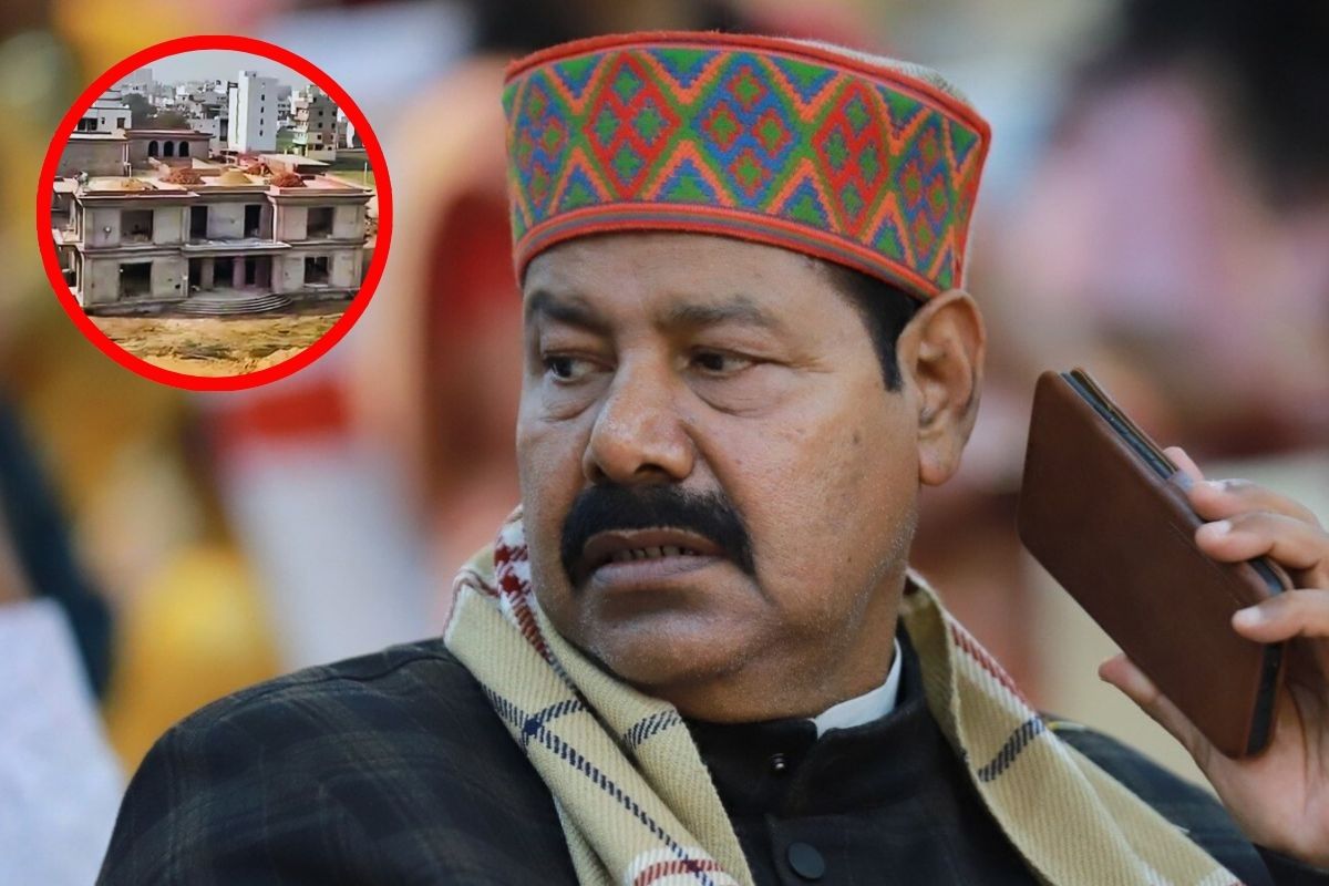 RJD MLA Bhai Virendra angry on journalists at Lalu Yadav Tejashwi Mahuabagh bungalow