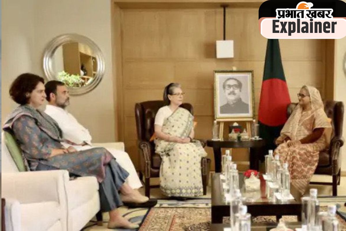 Shashi Tharoor : पुतिन से मिलने का मौका शशि थरूर को मिला, राहुल गांधी को क्यों नहीं? समझिए क्या है प्रोटोकाॅल 3 Rahul-Gandhi-With-Sheikh-Hasina