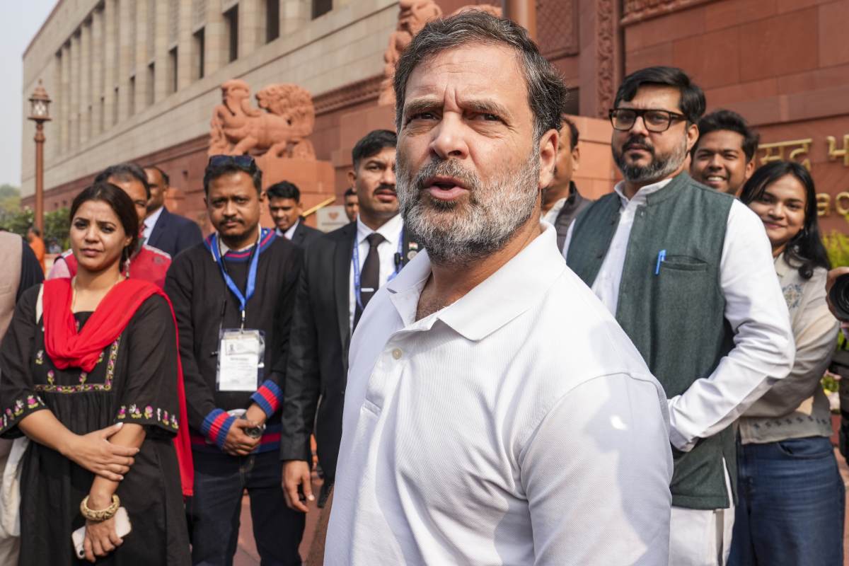 Rahul Gandhi in Pariament