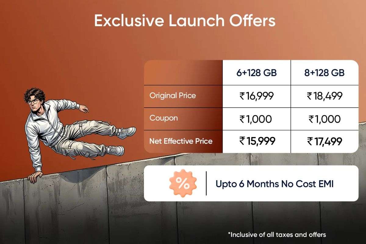 16 हजार में आया 50Mp सेल्फी कैमरा वाला Realme Narzo 90, मिलेगी 7000Mah की बैटरी 3 Narzo 90 5G लॉन्च ऑफर