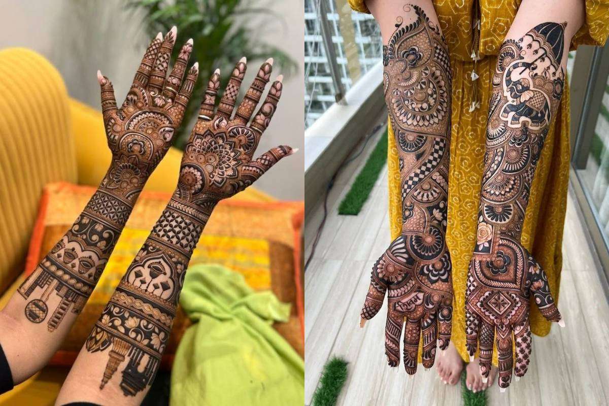 Royal Baraat Mehndi Design
