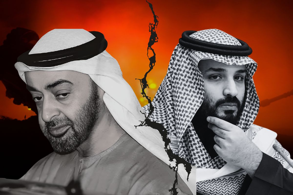 UAE vs Saudi Arabia Fight in Yemen.