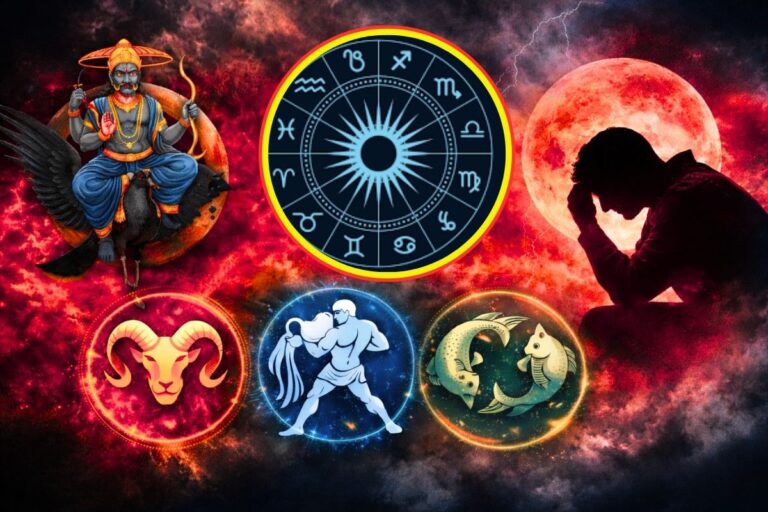 Shani Sade Sati 2026: नया साल 5 राशियों के लिए कष्टकारी, मेष-कुंभ और मीन पर साढ़ेसाती की मार, सिंह-धनु की ढैय्या बढ़ाएगी मुश्किलें