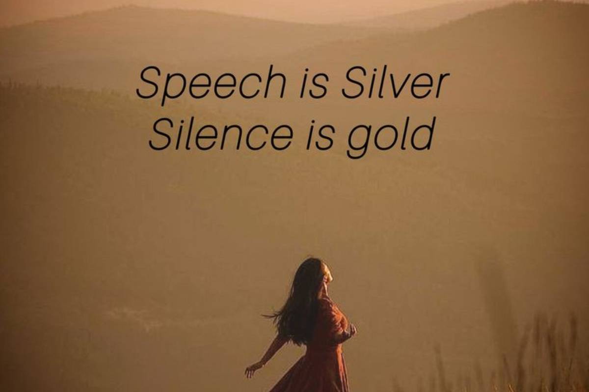 Jaya Kishori Quotes On Silence: इन 3 हालात में चुप रहना है सबसे बेहतर 2 Jaya Kishori Quotes On Silence Is Gold Images