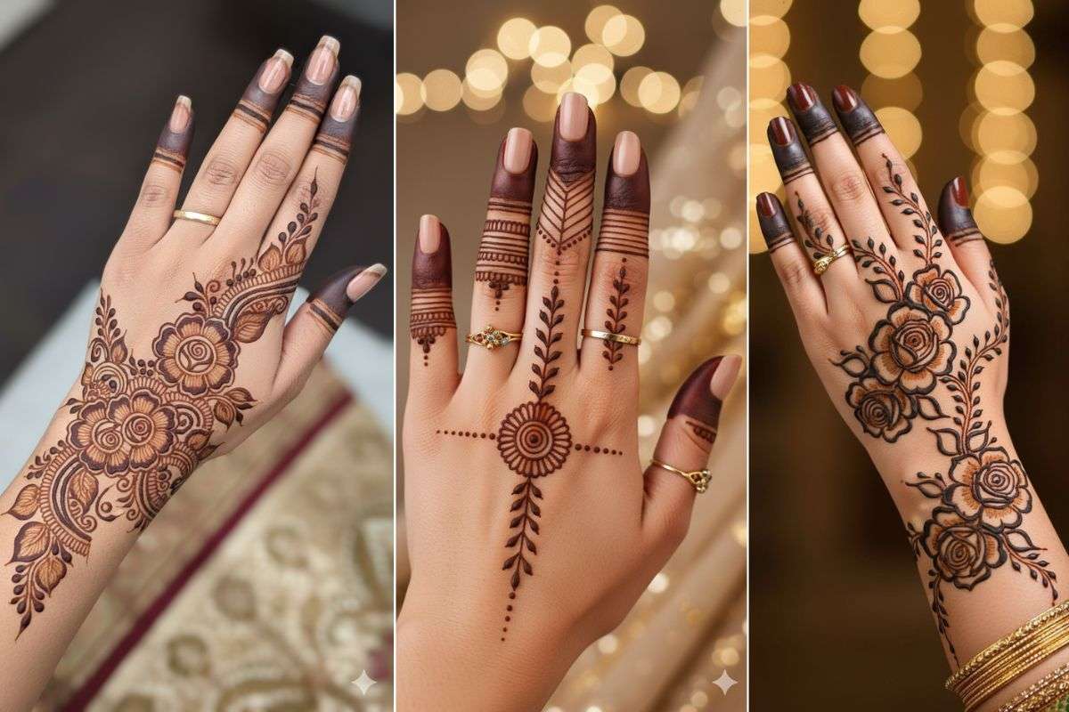 Simple And Trending AI Mehndi Designs