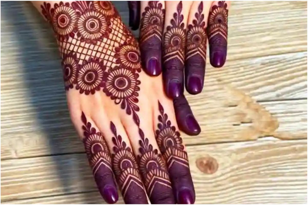 Simple Arabic Mehndi Designs 1 1