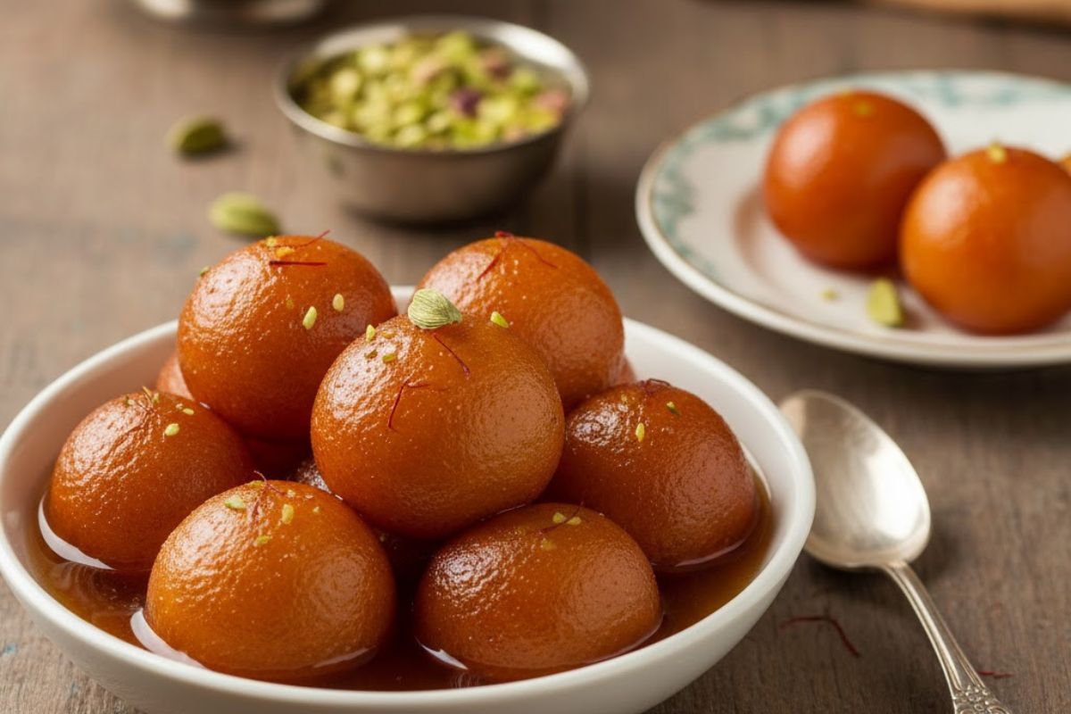Soft and Tasty Gulab Jamun Recipe