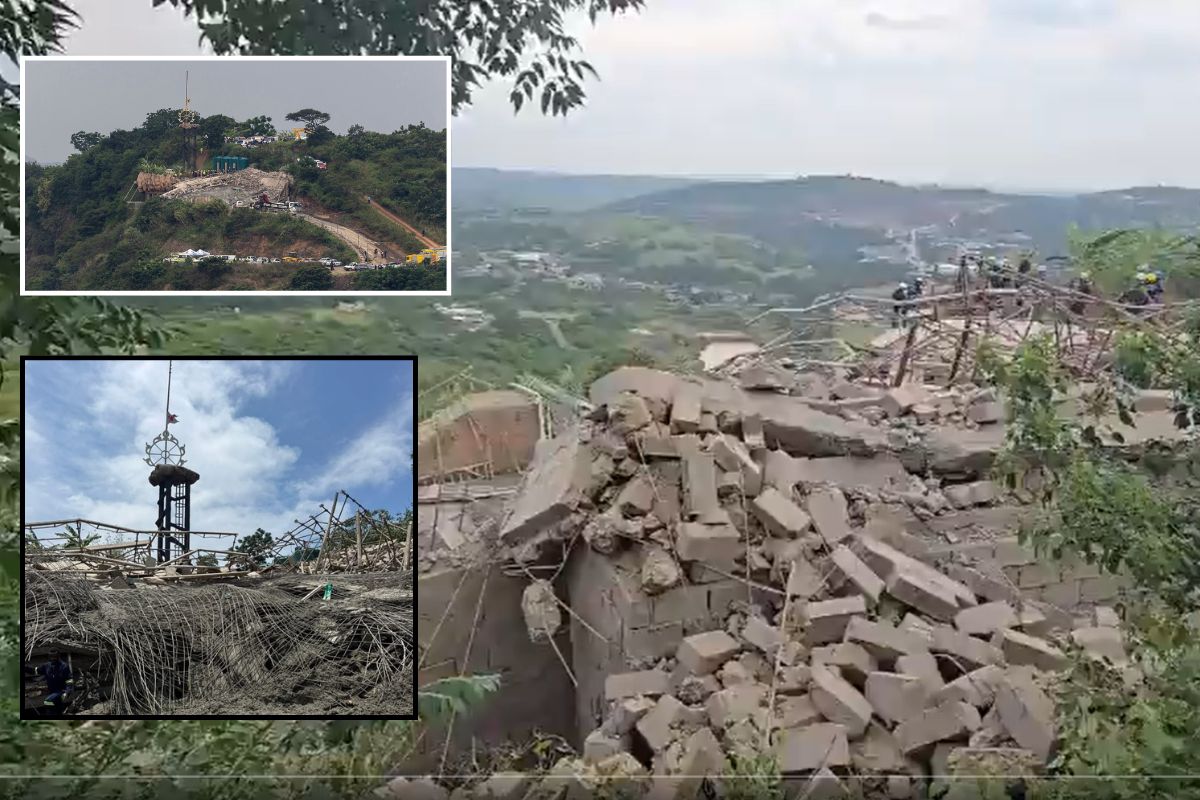 South Africa Temple Fall