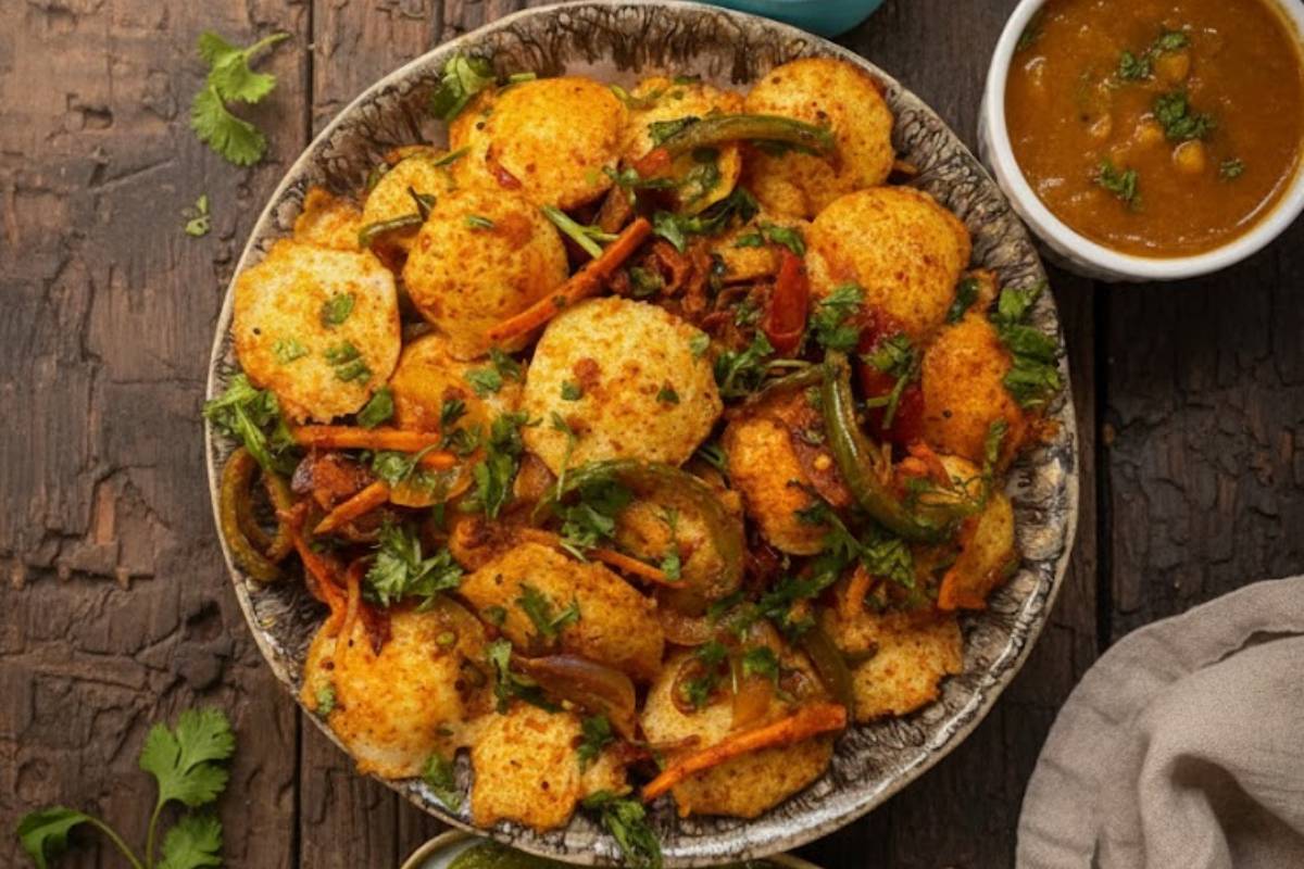 Spicy Pumpkin Idli Recipe