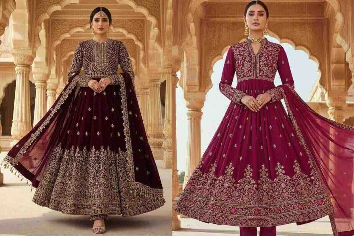 Suit Set Design: किसी भी खास मौके के लिए ढूंढ रही हैं परफेक्ट सूट सेट, तो जरूर देखें ये लेटेस्ट डिजाइन 4 Frock Suit Set Design