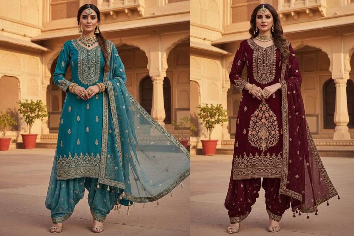 Suit Set Design: किसी भी खास मौके के लिए ढूंढ रही हैं परफेक्ट सूट सेट, तो जरूर देखें ये लेटेस्ट डिजाइन 5 Patiala Suit Set Design