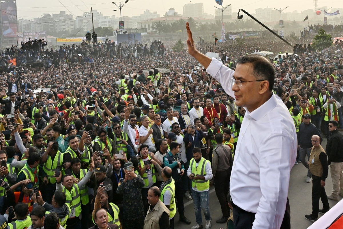 Tarique Rahman Files Nomination For Dhaka 17 Seat Bangladesh Election 1