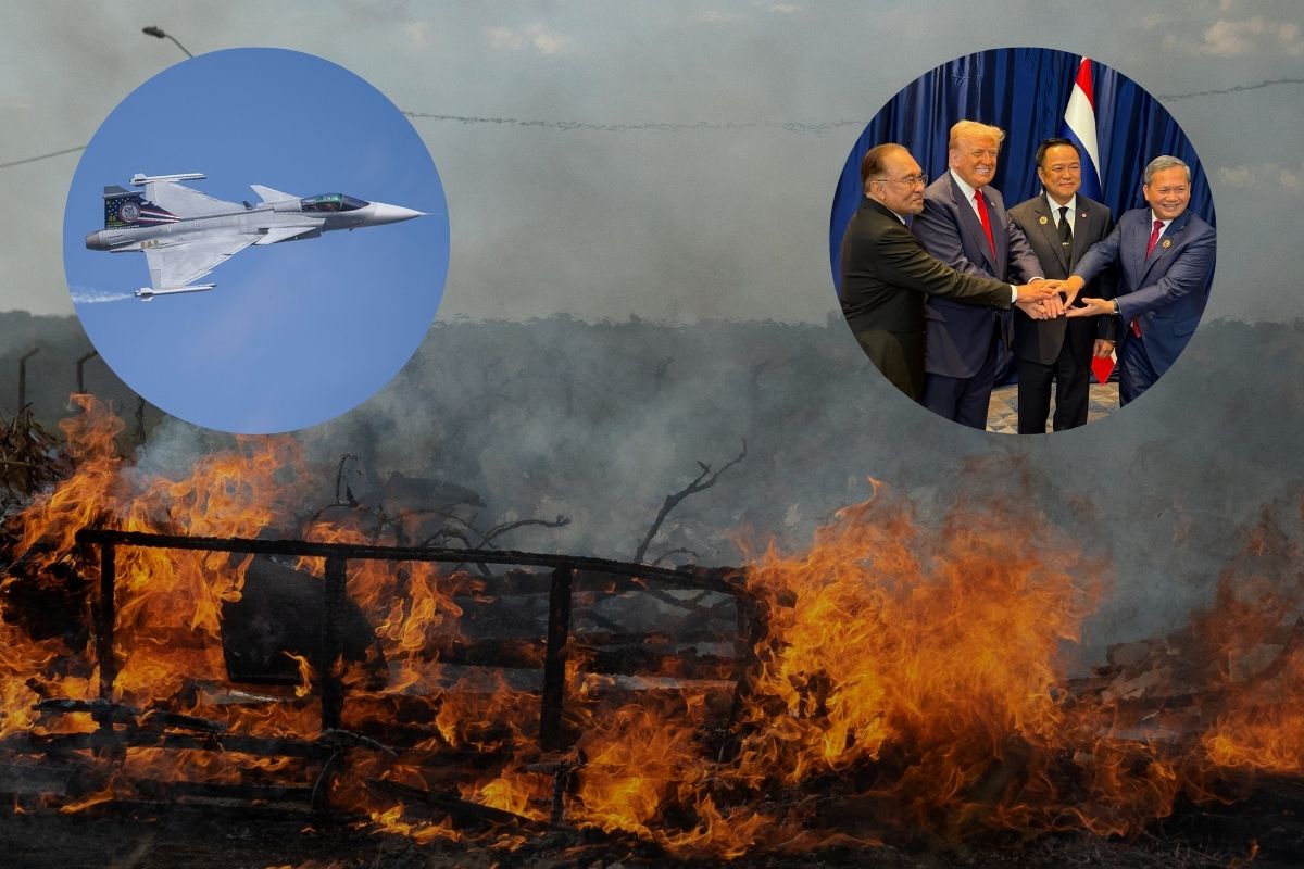 Thailand Cambodia Fight Resumes after Royal Thai Army launched Air Strike.