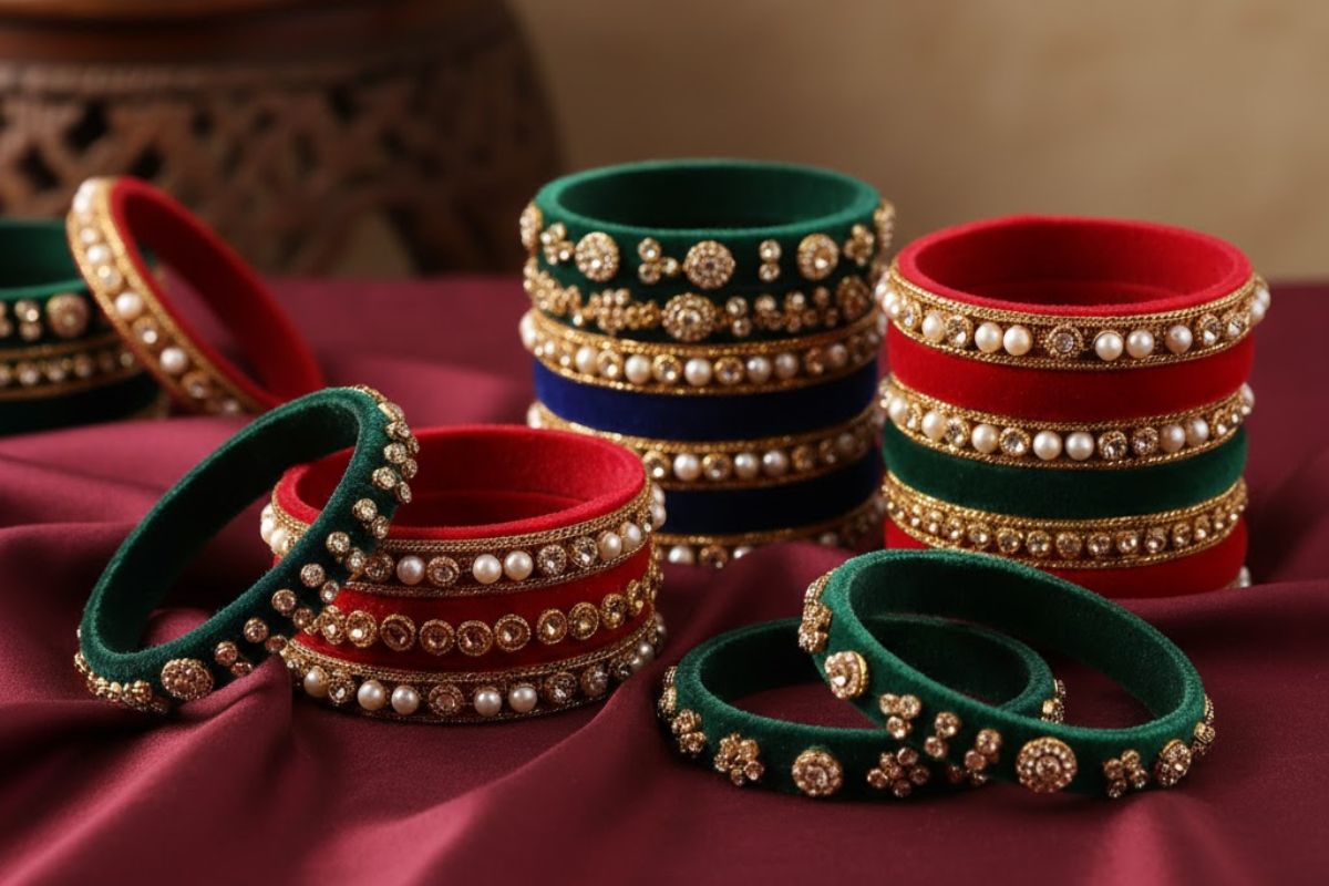 Velvet Bangles Design