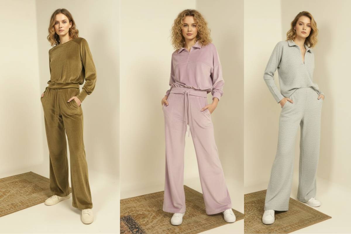 Winter Co-Ord Set For Women: ठंड में स्टाइल और कम्फर्ट रखें बरकरार देखें बेस्ट को-ऑर्ड कलेक्शन 2 Velvet Co-Ord Set For Women