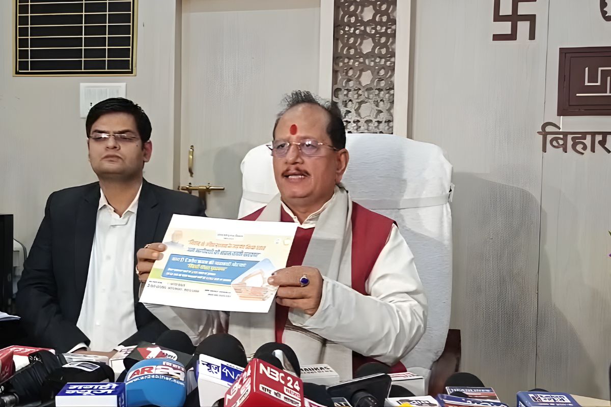 Vijay Kumar Sinha on New sand Order in Bihar