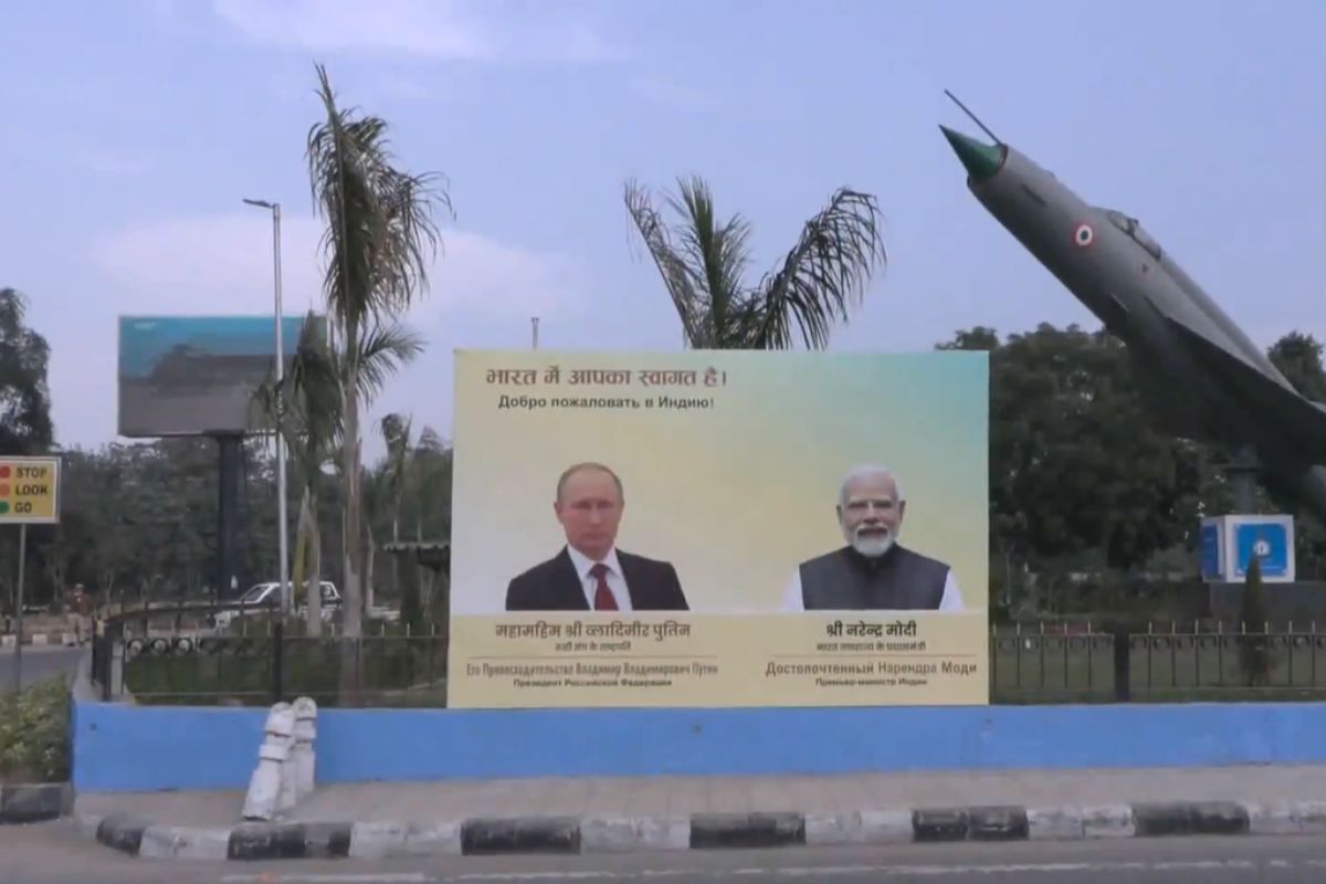 Vladimir Putin Flex boards