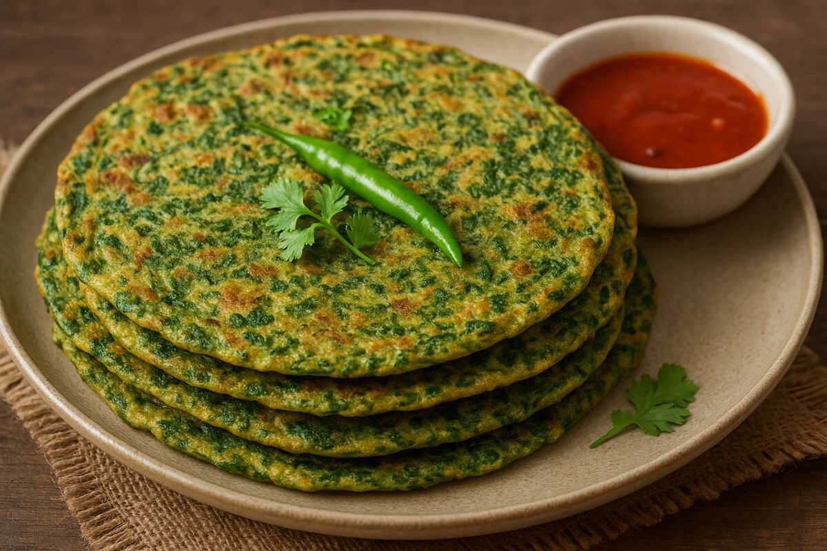 Winter Special Bathua Chilla