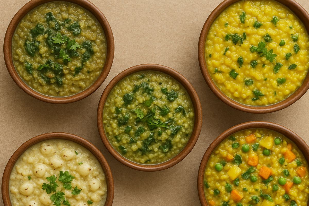 Winter Special Five Types Of Khichdi (AI Generated)