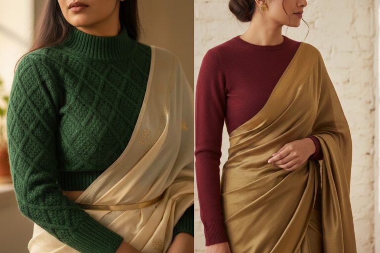 Winter Special Woolen Blouse: ठंड के दिनों में दिखें खास, साड़ी के साथ पहनें ये वूलन ब्लाउज और पाएं शानदार लुक