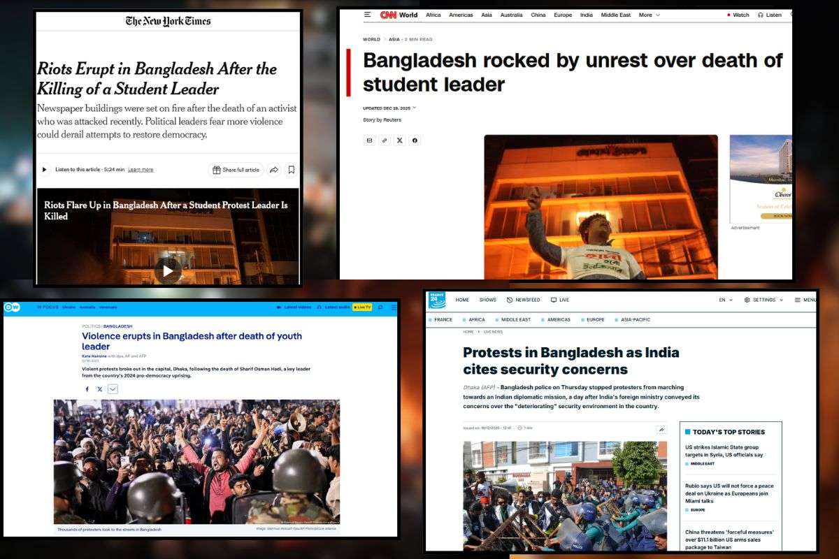 World Media On Bangladesh Violence