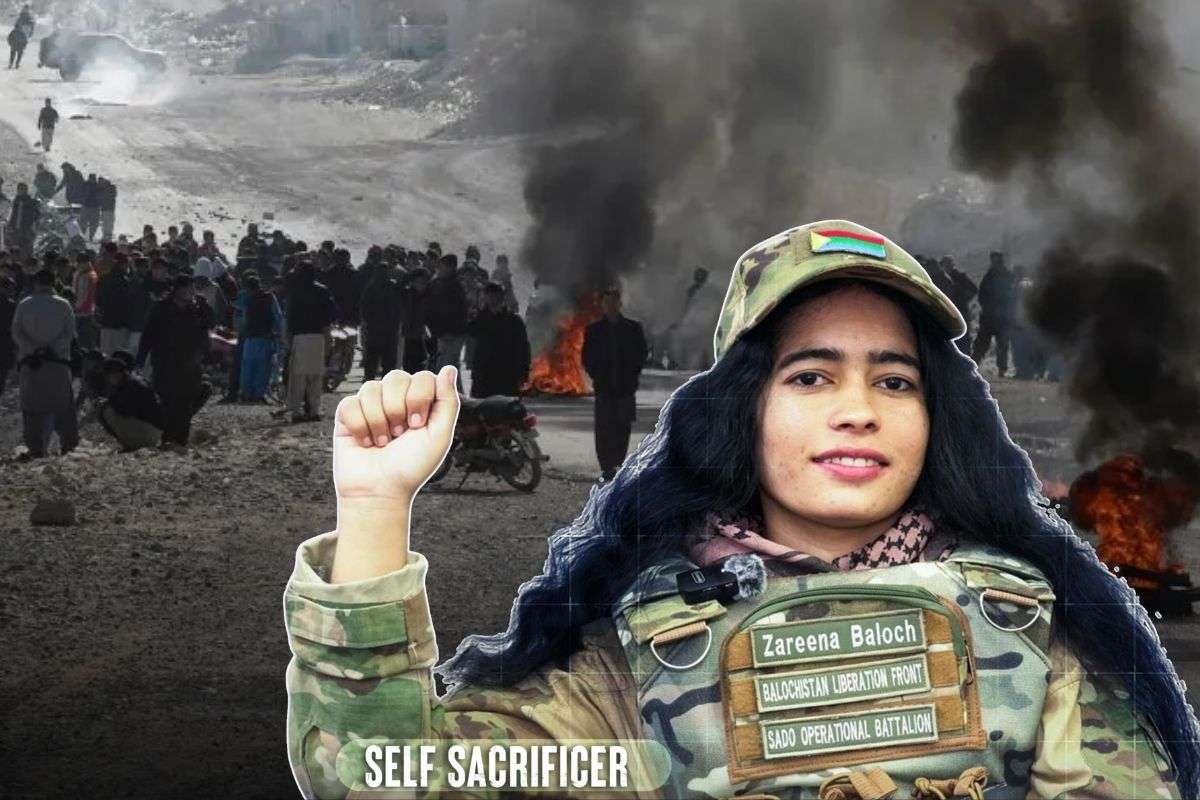Zareena Baloch Suicide Bomber in Balochistan killed Pakistan Soldier.