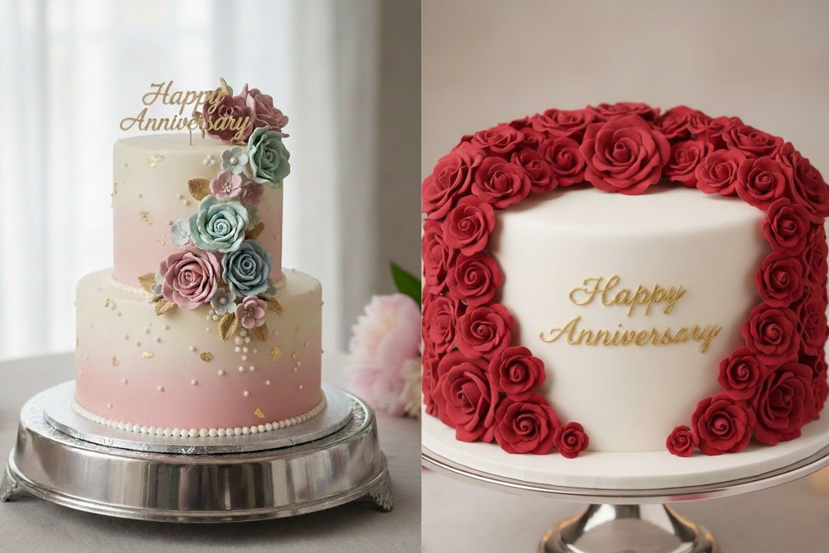 anniversary cake design