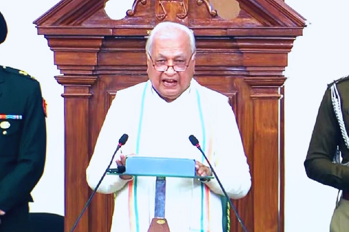 arif mohammad khan news| Governor Arif Mohammad Khan said that the government will provide employment to 1 crore youth in 5 years.