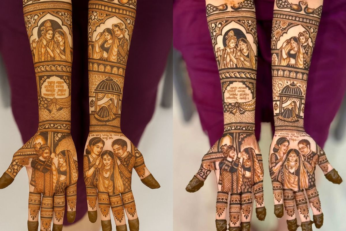 bridal mehndi design 2026