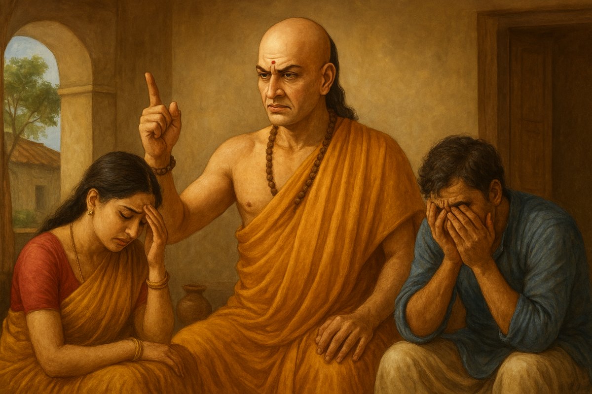 chanakya niti men who destroys family