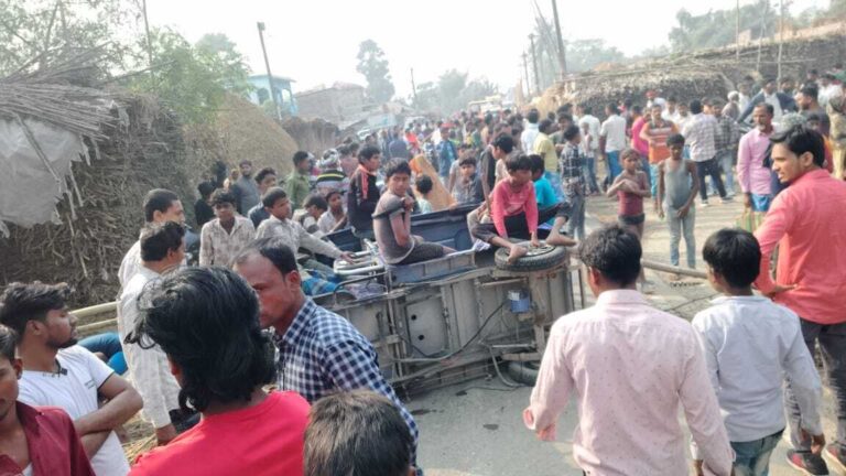 भरसिया में टोटो ने वृद्ध महिला को कुचला, मौके पर ही मौत