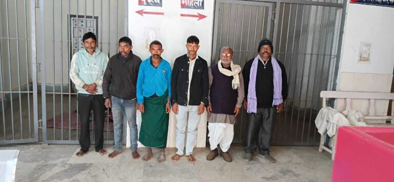 विशेष अभियान में आधा दर्जन फरार वारंटी गिरफ्तार