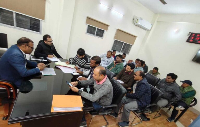 सातवीं लघु सिंचाई गणना की बीडीओ ने की समीक्षा