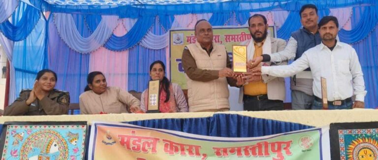Samastipur : उत्कृष्ट गतिविधि के लिए काराधीक्षक ने किया सम्मानित